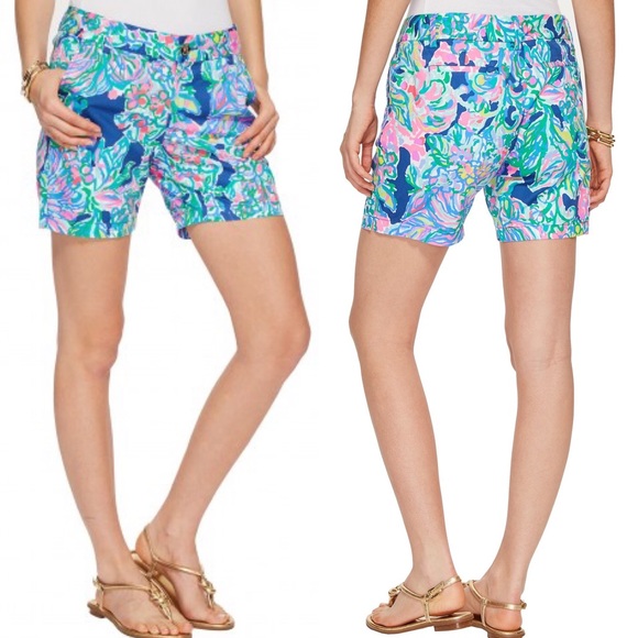 Lilly Pulitzer Jayne Shorts Indigo 